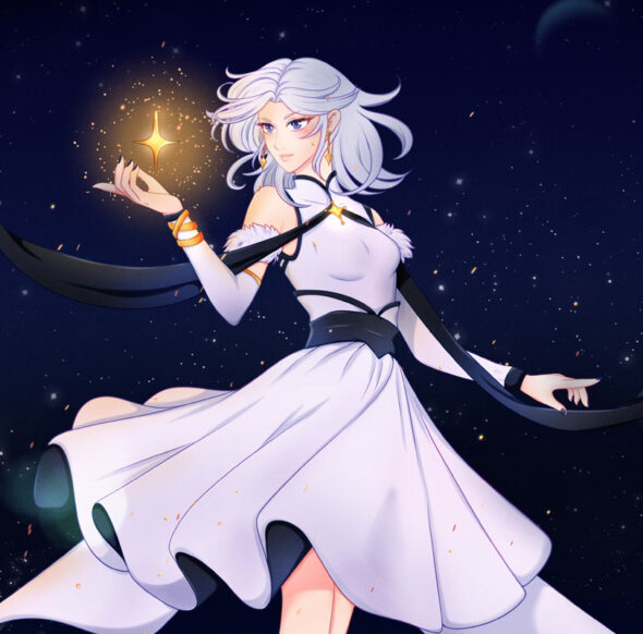 Patreon Artprint Cosmic Girl