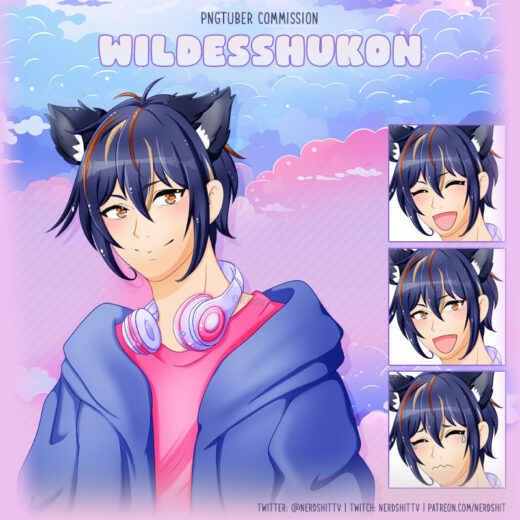 PNGtuber Design WildesShukon