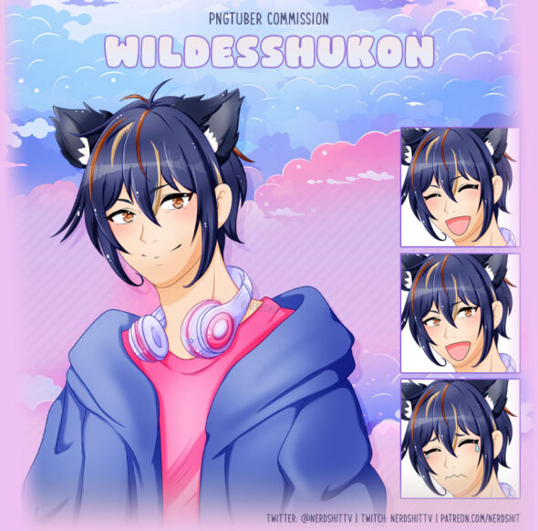 PNGtuber Design WildesShukon