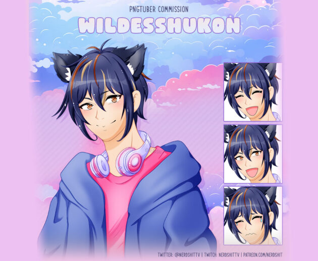 PNGtuber Design WildesShukon