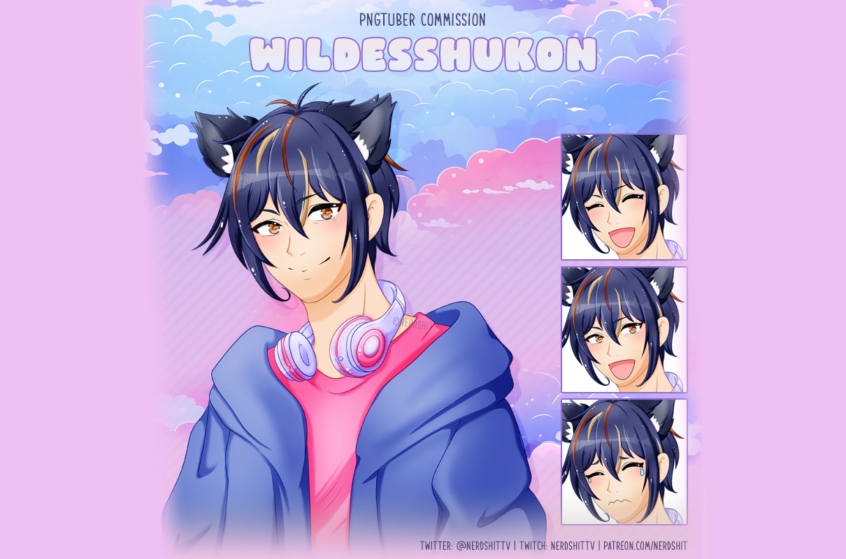 PNGtuber Design WildesShukon